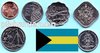 Bahamas 2005 - 2015 Kursmünzensatz mit 5 Münzen