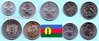 Neukaledonien 2006 - 2020 kompletter Satz mit 7 Münzen