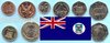 Falkland 2003 - 2004 kompletter Kursmünzensatz alle 8 Münzen