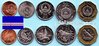 Kap Verde 1994 Themensatz Vögel mit 5 Münzen