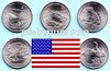 USA 2014 National Park-Quarter S - 5 Münzen
