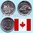 Kanada 2013 2 x 25 Cents 100 Jahre Arktisexpedition - gefrostete Version