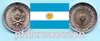 Argentinien 2013 1 Peso 200 Jahre eigene Münzen