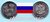 Russland 2013 25 Rubel Sochi