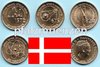 Dänemark 2013 4 x 20 Kronen Wissenschaftler