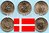Dänemark 2013 4 x 20 Kronen Wissenschaftler