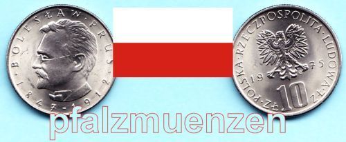 Polen 1975 10 Zlotych Prus
