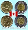 Kanada 2012 1 und 2 Dollar neue Umlauftypen