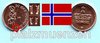 Norwegen 2011 50 Öre mit spiegelverkehrter "11"" in der Jahreszahl