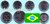Brasilien 1986 - 1989 1 Centavo - 1 Cruzado 6 Münzen