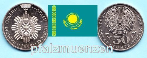 Kasachstan 2009 50 Tenge Parasat-Orden