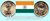 Indien 2009 5 Rupees 100. Geburtstag von Perarignar Anna Durai