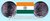 Indien 2007 - 2009 1 Rupee Sondermünze Handgesten