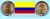 Kolumbien 1996 - 2003 500 Pesos Bimetall