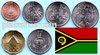 Vanuatu (neue Hebriden) 2015 kompletter neuer Satz mit 5 Münzen