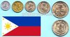 Philippinen 1967 - 1975 1. Satz nach der Währungsumbennung mit 5 Münzen