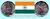 Indien 2000 2 Rupees Sondermünze zur nationalen Integration