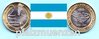 Argentinien 2012 2 Peso Bimetall 30. Jahrestag Falkland