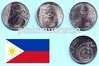Philippinen 2016 3 x 1 Piso "Geburtstage"