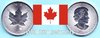 Kanada 2018 5 Dollars Maple Leaf "Incuse" 1 Unze Silber (9999)