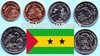 São Tomé und Principe 2017 (2018) kompletter neuer Kursmünzensatz (5)