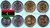 Libyen 2014 Jahrgangssatz mit 4 Kursmünzen