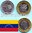 Venezuela 2018 0,50 und 1,00 Bolivar neue Münzen
