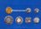 Aruba 1991 5 Cents - 2 ½ Florin Original-KMS mit 6 Münzen