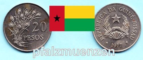 Guinea-Bissau 1977 20 Peso FAO, vz