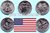 USA 2020 National Park-Quarter S - 5 Münzen
