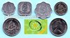 Eastern Caribbean States / Ostkaribik 1986 - 2000 alte Ausgabe 5 Münzen