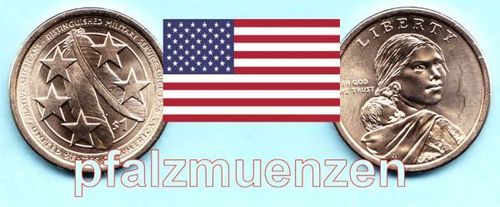 USA 2021 1 Dollar Sacagawea Serie "Native American" P (Philadelphia)