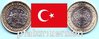 Türkei 2021 1 Lira Bimetall Sonderumlaufmünze 100 Jahre Provinz Gazi