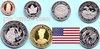 USA 2021 Passamaqoddi - Indianer 6 Münzen