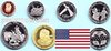 USA 2022 Shawnee  - Indianer 6 Münzen