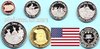 USA 2022 Chippewa - Indianer 6 Münzen