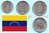 Venezuela 2021 3 neue Kursmünzen