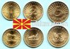 Nordmazedonien 2020 - 2022 neuer Satz mit 3 Münzen